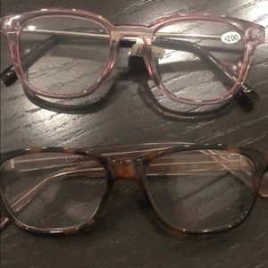 Cute girly reading glasses